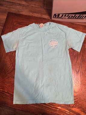 Smoky Mountain Logo Tee - Light Blue